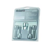 McGard Boulons Antivol SL (Ultra High Security) M14X1.25, Embase Conique, Longueur de la Tige 47,0 mm, Longueur Totale du Boulon 69,3 mm, Ouverture de la Clé 17 mm, Diamètre de la Clé 28,6 mm