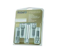 McGard Boulons Antivol Tuner M12X1.25, Embase Conique, Longueur de la Tige 24,0 mm, Longueur Totale du Boulon 51,3 mm, Ouverture de la Clé 17 mm, Diamètre de la Clé 20,2 mm