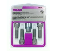 McGard 28037SU Dispositif antivol de roues et de pneus Standard à assise sphérique SW17 Filetage M12 x 1,50 Longueur 45 mm, argenté