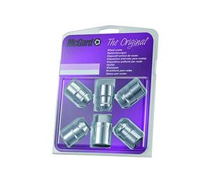 McGard Écrous Antivol SU (Standard) avec Protections pour Roue de Secours M12X1.25, Embase Conique, Longueur Totale 32,5 mm, Ouverture de la Clé 19 mm, Diamètre de la Clé 27,7 mm