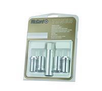 McGard Écrous Antivol Tuner 1/2-20, Embase Conique, Longueur Totale 40,6 mm, Ouverture de la Clé 21 mm, Diamètre de la Clé 20,2 mm