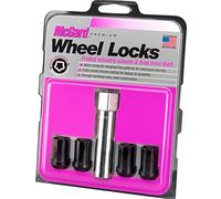 McGard Écrous Antivol Tuner (Noir) M12X1.25, Embase Conique, Longueur Totale 31,5 mm, Ouverture de la Clé 21 mm, Diamètre de la Clé 20,2 mm