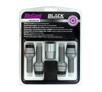 McGard Kit de boulons sphériques 4 pièces Black Edition E170 Noir
