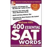 McGraw-Hill's 400 Essential SAT Words Pivarnik-Nova, Denise, Pivarnik-Nova Denise (Auteur)