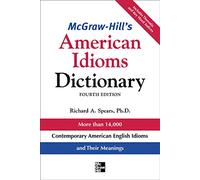 Mcgraw-Hill's American Idioms Dictionary