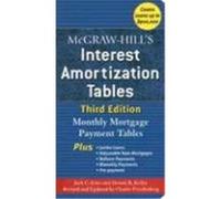 McGraw-Hill's Interest Amortization Tables: Monthly Mortgage Payment Tables Estes, Jack C., Kelley, Dennis R. (Auteur)