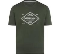 McGregor T-shirt Oregon Pine Green Taille: S | T-shirts avec imprimés Outlet | Homme | Cyan