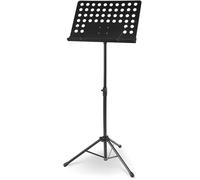 McGrey 11940 pupitre à tôle perforée avec maintien-partitions | Plateau en tôle perforée amovible, 2 pinces à ressort pour fixer les feuilles, Pince d'inclinaison extra ferme, 5 cm x 34