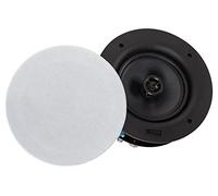 McGrey ACS-660 WH Haut-Parleur Encastrable Tissu Haut de Gamme - Boîte Encastrable HiFi 2 Voies Plafond - Idéal pour Installation Fixe - 60/240 Watts (RMS/Peak) - Woofer 6,5", Tweeter 0,75" - Blanc