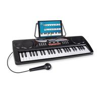 Synthétiseur Piano numérique Clavier 49 Touches de 16 Sons Pour Débutant Set Mic