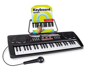 McGrey BK-4910BK Keyboard Noir - Set Avec Méthode, 16 sons, 10 rythmes