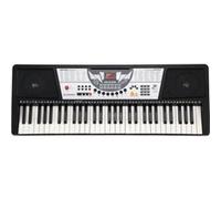 Clavier McGrey BK-6100 (61 touches, 100 sons, 100 rythmes, 12 morceaux démo, fonction apprentissage, adaptateur secteur, porte-partitions)