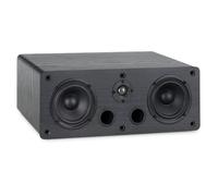 McGrey CS-440 BK 2x 4"" haut-parleur hi-fi noir pour étagère 40W RMS