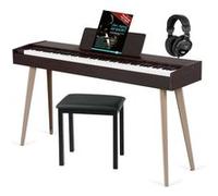 McGrey DP-17 WD Design piano numerique noyer foncé set