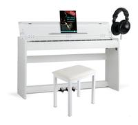 McGrey DP-18 WM E-Piano Blanc Mat Set