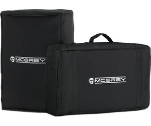McGrey E-208 Bag Set - Housses rembourrées pour système E-208LA, 3 Compartiments séparés, matériau résistant en Nylon, léger, Robuste, Protection Parfaite et Durable.