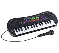 McGrey KK-3808 Clavier Jouet 32 Touches - Clavier Enfant avec Micro pour Chanter, 8 Rythmes D’accompagnement Et Chansons Démo - Petit Piano pour Enfants - Jouet Musical Électrique