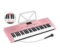McGrey LK-6120-MIC clavier à touches lumineuses avec microphone pink