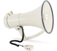 McGrey MP-2000HRS MkII Mégaphone Haut-Parleur - Portée : Max. 2400 m en Champ Libre - Porte-Voix Sirène, sifflet, Enregistrement/Lecture - avec USB/SD entrée auxiliaire - Sangle de Transport Incluse