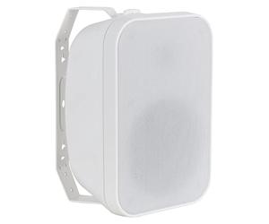 McGrey OLS-651WH Enceinte d'extérieur - 2 Voies Etanche - Haut-Parleur de terrasse Jardin imperméables - IP65-6,5 Pouces - 60 Watts Blanc