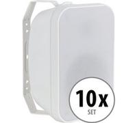 McGrey OLS-651WH Haut-parleur extérieur 60 W Blanc 10x Set Blanc G