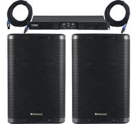 McGrey PA-4502 Ensemble moniteur Amplificateur 400 W RMS DJ PA 2 haut-parleurs