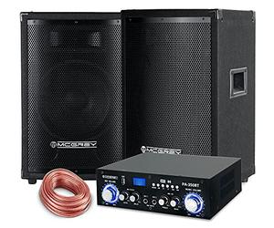 McGrey PA Set Complet PowerDJ-1500 800W
