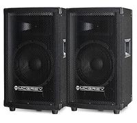 McGrey Paire D'Enceintes TP-8 DJ Et Partybox, Tweeter: 1", Impédance: 8 O