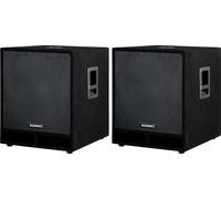 McGrey PAS-118 18" PA Passive subwoofer la Paire Basse Baffle 1800 Watt