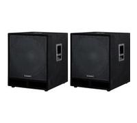 McGrey PAS-118 18 PA passive subwoofer la paire basse baffle 1800 Watt G