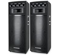 McGrey PowerDJ-212 Système de sonorisation passif, la paire 2 x 800W