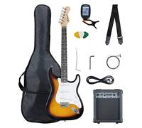 McGrey Rockit Guitare Électrique ST Set Complet Sunburst, Levier de vibrato