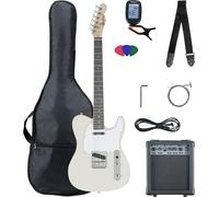 McGrey Rockit Guitare Électrique TL-Style Pack Complet Antique White