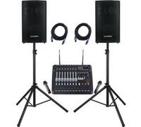 McGrey SL-12/3 / Pronomic Powermixer 800 Set PA 3 Voies