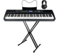 88 Touches Piano Numerique Stage Piano MIDI USB Set Clavier X Support & Casque