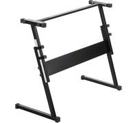 McGrey Support Clavier Z Noir, Vis de serrage ergonomiques, Largeur: 81 cm | Structure métallique de qualité assure une stabilité optimale, Qualité supérieure, Hauteur réglable de 55 à 83 cm