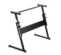 McGrey Support Clavier Z - Vis De Serrage Ergonomiques - Positionnement Précis Grâce À Une Échelle Intégrée - Hauteur Réglable De 55 À 83 cm - Pieds Caoutchoutés Pour Protéger Le Sol