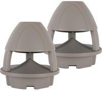 McGrey WPL-660GY BT 360° Enceintes Extérieures Bluetooth Paire Gris