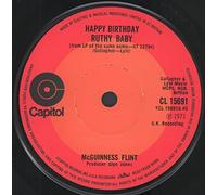 McGuinness Flint - Happy Birthday Ruthy Baby - McGuinness Flint 7" 45
