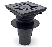 MCH Siphon de cour en fonte - Charge maximale : 12500 kg - 245 x 245 mm - 331