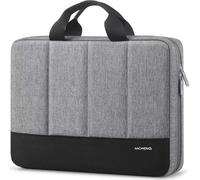 MCHENG Mallette pour ordinateur portable de 13,5 à 14 pouces - Résistante aux chocs - Avec poignée - Compatible avec MacBook Air/Pro 13"/Surface Laptop 13,5/HP Stream 14/Lenovo Yoga 930 - Gris