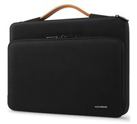 MCHENG Sacoche de protection pour ordinateur portable 17,3" à 360° avec poignées - Grande capacité - Compatible avec Lenovo V340/Ideapad 700/HP Gaming Pavilion 17/Asus ZenBook Pro 17 17,3" - Noir