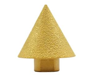 Mches Chanfrein Diamant M14 Dia 50 mm pour Fraisage de Carrelage Scie Cloche Marbre et Bton PZCC