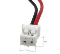 MCHkR 2 5 10 20 PCS 3,7 V 250mAh 502030 Lipo avec connecteur JST Compatible avec de Petits appareils électroniques(2pcs with Connector)