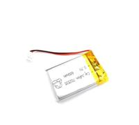MCHkR 2 5 10 20 PCS 3,7V 600mAh 702535 Lipo avec Une Prise JST de 2,0 mm Compatible avec Les Petits projets de Bricolage électronique et Les appareils Portables(2pcs with Connector)