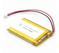 MCHkR 2 5 10 20 pièces 3.7V 2000mAh 654060 LiPo avec Prise JST 2.0mm Compatible avec Les Petits projets électroniques de Bricolage et Les appareils Portables(10pcs no Connector)