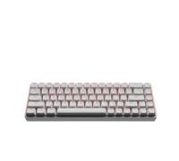 MCHkR FR68 RVB Clavier mécanique 68 RT 0,04 mm 8k Gaming Hotswap Interrupteur Non magnétique Compatible avec Les Joueurs(White)