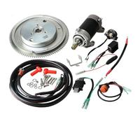 MCHkR Kit de démarrage électrique Compatible avec Les pièces Marines, modèles de Moteur Hors-Bord E60H 2 Temps 60HP modèle 6K5, Accessoires de Bateau 8K1927225B