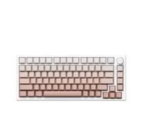 MCHkR Switch Magnetic Switch Mechanical Gaming Keyboard 83 Key Hot Swap RVB Joint personnalisé Compatible Compatible avec Le Clavier VGNA75 Gamer Clavier Cadeau(Pink)