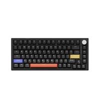 MCHkR Switch Magnetic Switch Mechanical Gaming Keyboard 83 Key Hot Swap RVB Joint personnalisé Compatible Compatible avec Le Clavier VGNA75 Gamer Clavier Cadeau(Black)